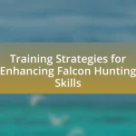 Training Strategies for Enhancing Falcon Hunting Skills